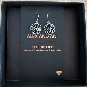 Alex And Ani Path Of Life Hook Earrings